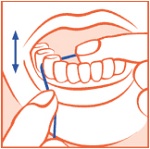 nitkowanie zębów